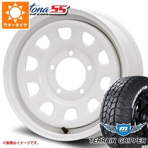 ジムニー用 サマータイヤ モンスタ テレーングリッパー 175/80R16 91S ホワイトレター MLJ デイトナ SS 5.5-16｜tire1ban