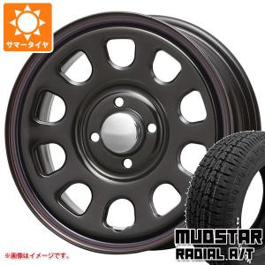 エブリイバン DA17V用 サマータイヤ マッドスター ラジアル A/T 165/65R14 79S ホワイトレター MLJ デイトナ SS 5.0-14｜tire1ban