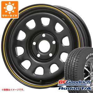 ルノー カングー KW系用 サマータイヤ BFグッドリッチ ラジアルT/A P205/60R15 90S ホワイトレター MLJ デイトナ SS