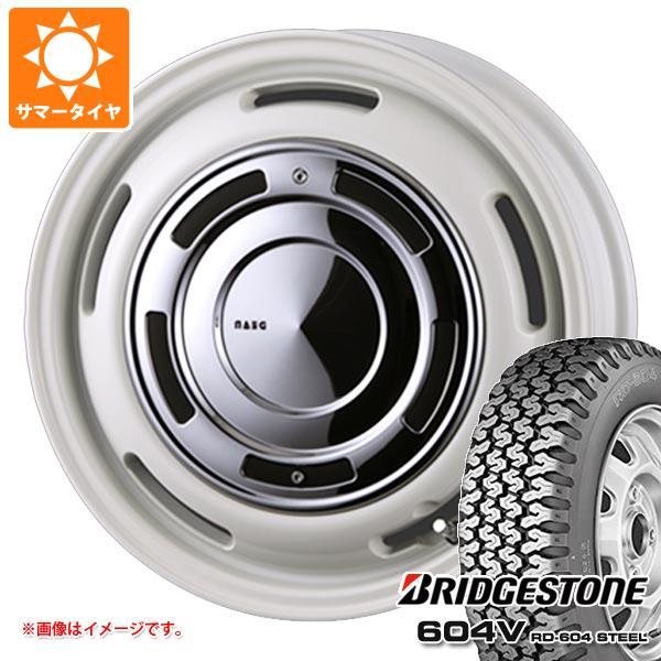 サマータイヤ 155R12 6PR ブリヂストン 604V RD-604 スチール (155/80R...