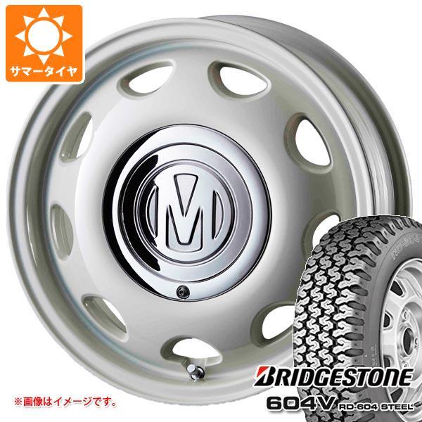 サマータイヤ 165R14 6PR ブリヂストン 604V RD-604 スチール (165/80R...