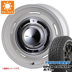 5本セット ジムニーシエラ JB74W用 サマータイヤ トーヨー オープンカントリー A/T EX 215/70R16 100H ホワイトレター ディーンクロスカントリー 6.0-16