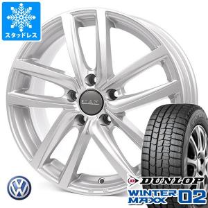 VW ゴルフ6用 2023年製 スタッドレス ダンロップ ウインターマックス02 WM02 205/55R16 91Q MAK ドレスデン｜tire1ban