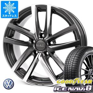 VW パサート 3C系用 スタッドレス グッドイヤー アイスナビ8 205/55R16 91Q MAK ドレスデン｜tire1ban