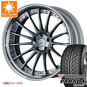 40系アルファード用 サマータイヤ ヨコハマ パラダ スペック-X PA02 245/45R20 99V  SSR エグゼキューター CV04S 8.0-20｜tire1ban