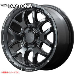 プラド150　レイズ　デイトナ　スタッドレス 265/65R17 レイズ デイトナFDXコレクション クリアブラック 17インチ【265/65R17