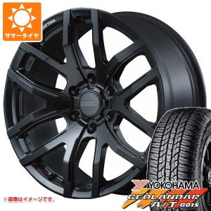 サマータイヤ 275/55R20 117H XL ヨコハマ ジオランダー A/T G015 ブラックレター レイズ デイトナ F6 ゲイン ブラックエディション 8.5-20｜tire1ban