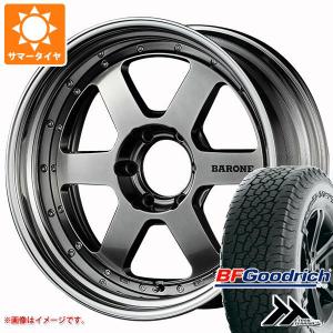 ハイラックスサーフ215系用 サマータイヤ BFグッドリッチ トレールテレーンT/A 265/65R17 112T アウトラインホワイトレター ファブレス ヴァローネ RS-6 8.0-17｜tire1ban