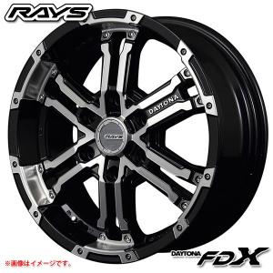 レイズ デイトナ FDX 8.0-17 ホイール1本 DAYTONA FDX :fdxdk8017