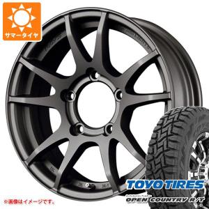 ジムニー用 2024年製 サマータイヤ トーヨー オープンカントリー R/T 185/85R16 105/103N LT ホワイトレター レイズ グラムライツ 57JV 5.5-16｜tire1ban