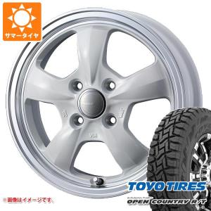 サマータイヤ 145/80R12 80/78N LT トーヨー オープンカントリー R/T ブラックレター (145R12 6PR相当) グラフト 5S あげ軽 4.0-12｜tire1ban