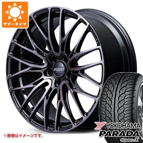 サマータイヤ 235/55R20 102V ヨコハマ パラダ スペック-X PA02 レイズ ホムラ...
