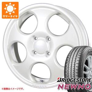 エブリイバン DA17V用 2024年製 サマータイヤ ブリヂストン ニューノ 165/60R14 75H  MLJ ハイペリオン ポポロ 4.5-14｜tire1ban