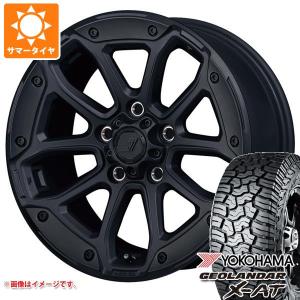 5本セット ジープ ラングラー JK/JL系用 サマータイヤ ヨコハマ ジオランダー X-AT G016 LT285/70R17 121/118Q ブラックレター ジェップセン MJCR 216｜tire1ban