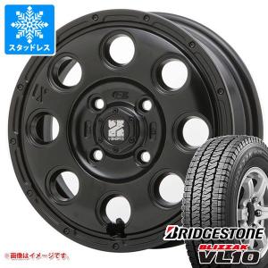 エブリイバン DA17V用 スタッドレス ブリヂストン ブリザック VL10 145/80R12 80/78N (145R12 6PR相当) MLJ エクストリームJ KK03｜tire1ban