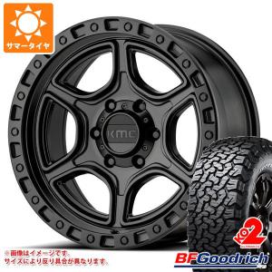 ハイラックス 120系用 サマータイヤ BFグッドリッチ オールテレーン T/A KO2 LT265/70R17 121/118S ホワイトレター KMC KM539 ポータル 8.5-17｜tire1ban