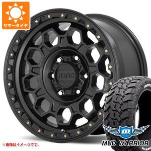 ハイラックスサーフ215系用 サマータイヤ モンスタ マッドウォーリアー LT265/65R17 120/117Q ホワイトレター KMC KM545 トレック 8.0-17｜tire1ban