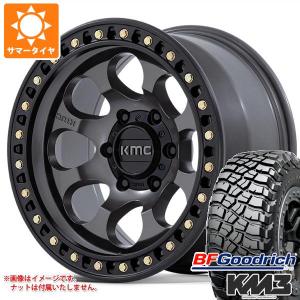 ジープ ラングラー JK/JL系用 サマータイヤ BFグッドリッチ マッドテレーンT/A KM3 LT265/70R17 121/118Q KMC KM550 ライオト SBL｜tire1ban