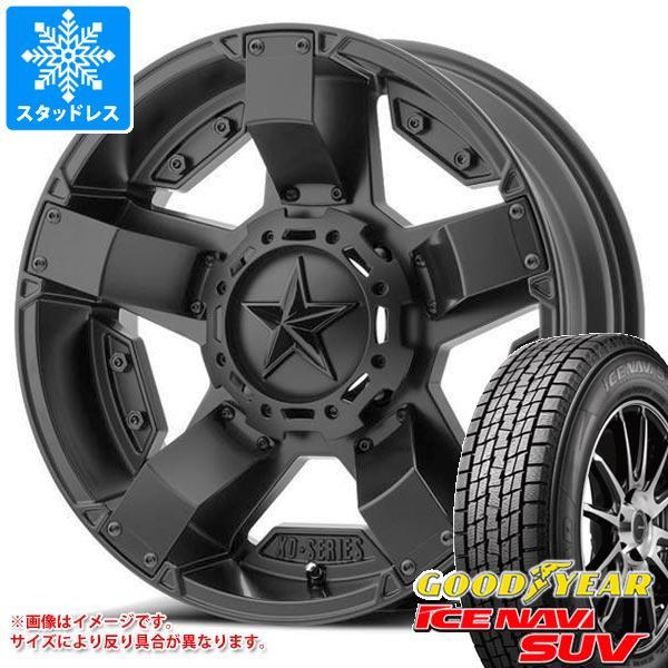 スタッドレスタイヤ グッドイヤー アイスナビ SUV 265/65R17 112Q KMC XD81...
