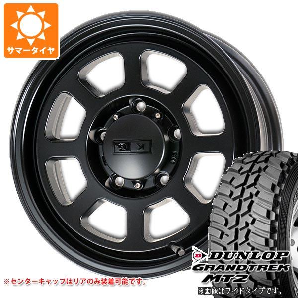 ジムニー用 サマータイヤ ダンロップ グラントレック MT2 195R16C 104Q ブラックレタ...