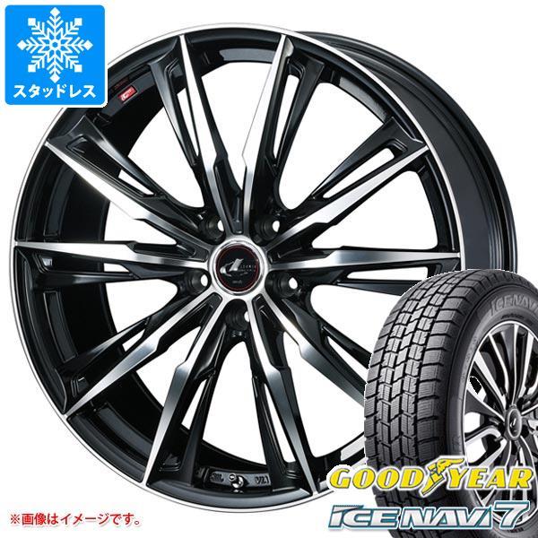 スタッドレスタイヤ グッドイヤー アイスナビ7 215/55R16 93Q レオニス GX 6.5-...