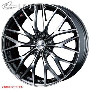 LEONIS FX 18インチ PCD114.3 7J 5穴 +53 レオニス レオニス MX ホイール1本 18x7.0 +53 114.3 5H（BMCMC（ブラック