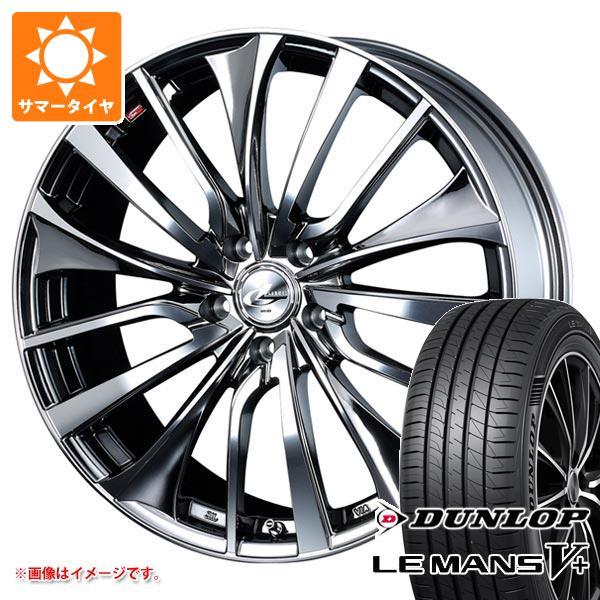 サマータイヤ 225/40R19 89W ダンロップ ルマン5 LM5+ レオニス VT 7.5-1...