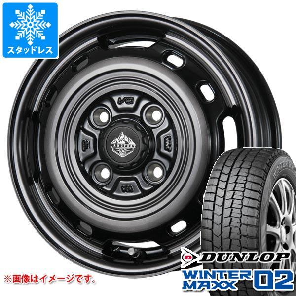 スタッドレスタイヤ ダンロップ ウインターマックス02 WM02 135/80R12 68Q ランド...