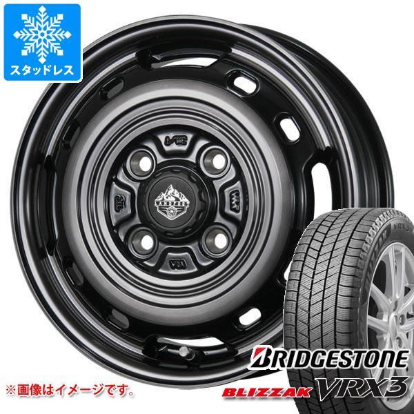 ハスラー用 スタッドレス ブリヂストン ブリザック VRX3 165/70R14 81Q ランドフッ...