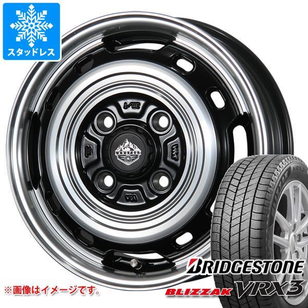 エブリイワゴン DA17W用 スタッドレス ブリヂストン ブリザック VRX3 165/60R14 ...