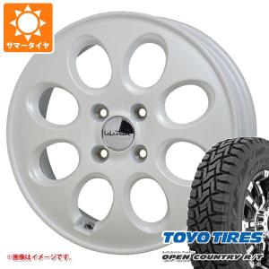 サマータイヤ 145/80R12 80/78N LT トーヨー オープンカントリー R/T ブラックレター (145R12 6PR相当) ララパーム オーバル 3.5-12｜tire1ban