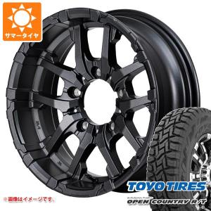 ジムニー用 2024年製 サマータイヤ トーヨー オープンカントリー R/T 185/85R16 105/103N LT ホワイトレター ナイトロパワー M26 クロスファング 5.5-16｜tire1ban