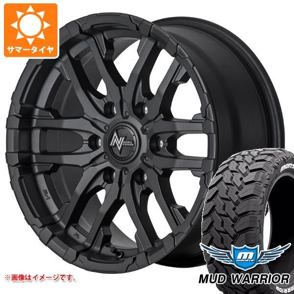 ハイラックス 120系用 サマータイヤ モンスタ マッドウォーリアー LT265/65R17 120...