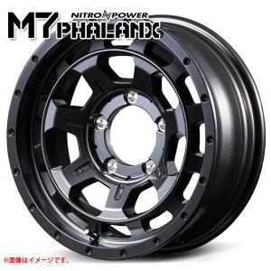 ナイトロパワー M7 ファランクス 6.0-16 ホイール1本 NITRO POWER M7 PHALANX ジムニーシエラ用