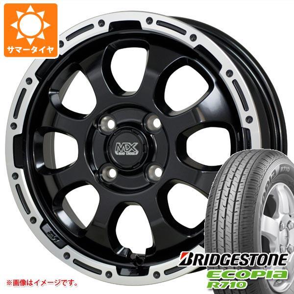 エブリイバン DA17V用 サマータイヤ ブリヂストン エコピア R710 145/80R12 80...