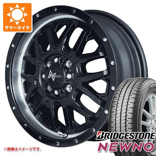 エブリイバン DA17V用 2023年製 サマータイヤ ブリヂストン ニューノ 165/65R15 ...