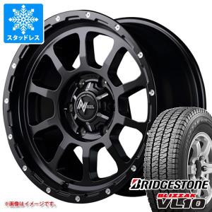 NV350キャラバン E26用 スタッドレス ブリヂストン ブリザック VL10 195/80R15 107/105N ナイトロパワー M10 パーシング｜tire1ban