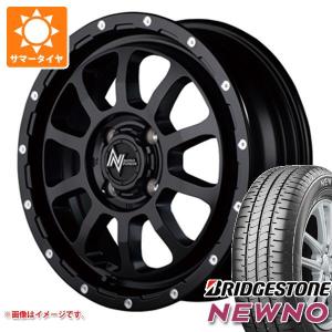 エブリイバン DA17V用 2024年製 サマータイヤ ブリヂストン ニューノ 165/60R14 75H  ナイトロパワー M10 パーシング 4.5-14｜tire1ban