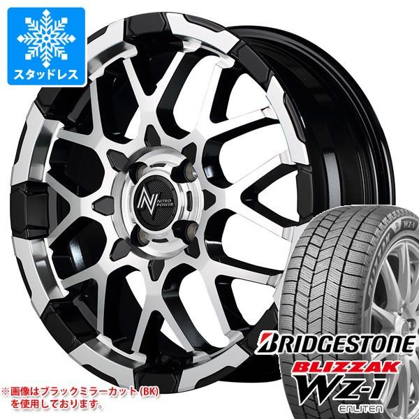スタッドレスタイヤ ブリヂストン ブリザック WZ-1 165/60R15 77Q ナイトロパワー ...