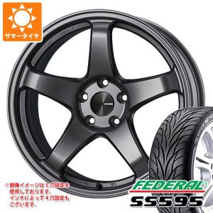 サマータイヤ 205/55R16 91W フェデラル SS595 エンケイ パフォーマンスライン PF05 7.0-16｜tire1ban