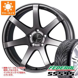 サマータイヤ 205/55R16 91W フェデラル SS595 エンケイ パフォーマンスライン PF07 7.0-16｜tire1ban