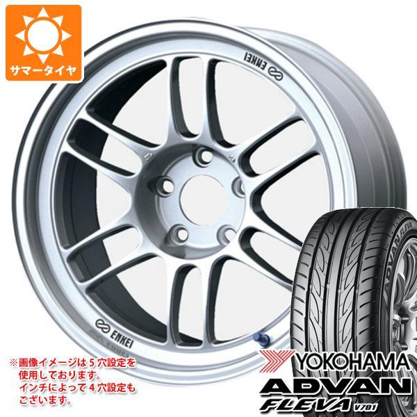 サマータイヤ 205/50R16 87V ヨコハマ アドバン フレバ V701 エンケイ レーシング...