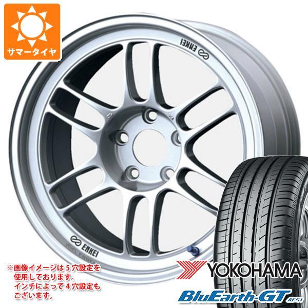 サマータイヤ 195/55R16 87V ヨコハマ ブルーアースGT AE51 エンケイ レーシング...