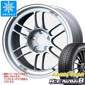 スタッドレスタイヤ グッドイヤー アイスナビ8 235/40R18 95Q XL エンケイ レーシング RPF1 8.5-18｜tire1ban