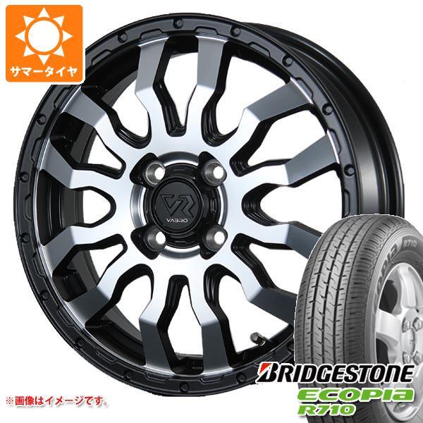 エブリイワゴン DA17W用 サマータイヤ ブリヂストン エコピア R710 165/80R14 9...