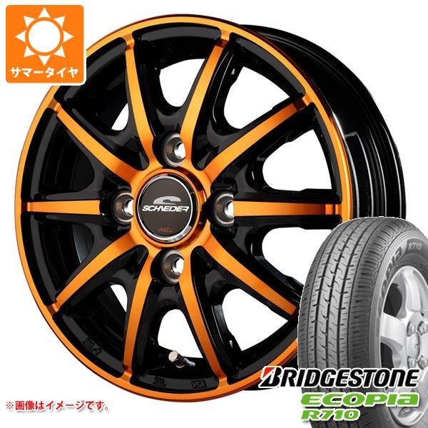 エブリイバン DA17V用 サマータイヤ ブリヂストン エコピア R710 145/80R12 80...