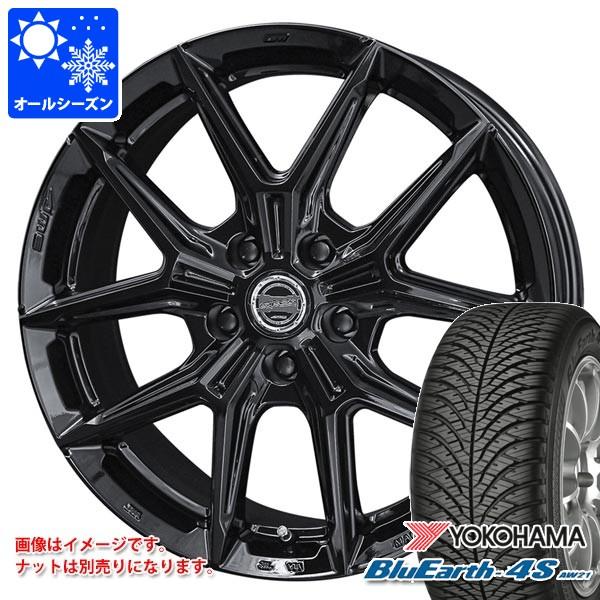 オールシーズン 225/55R18 98V ヨコハマ ブルーアース4S AW21 スマック IG-T...