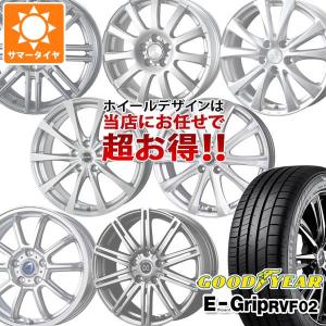 サマータイヤ 205/60R16 92V グッドイヤー エフィシエントグリップ RVF02 デザイン おまかせホイール 6.5-16｜tire1ban