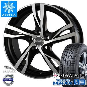 ボルボ V70 BB系用 スタッドレス ダンロップ ウインターマックス03 WM03 245/40R18 93Q MAK ストックホルム｜tire1ban