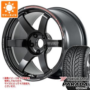 サマータイヤ 235/60R18 103V ヨコハマ パラダ スペック-X PA02 レイズ ボルクレーシング TE37 サーガ Sプラス タイムアタックエディション 8.0-18
